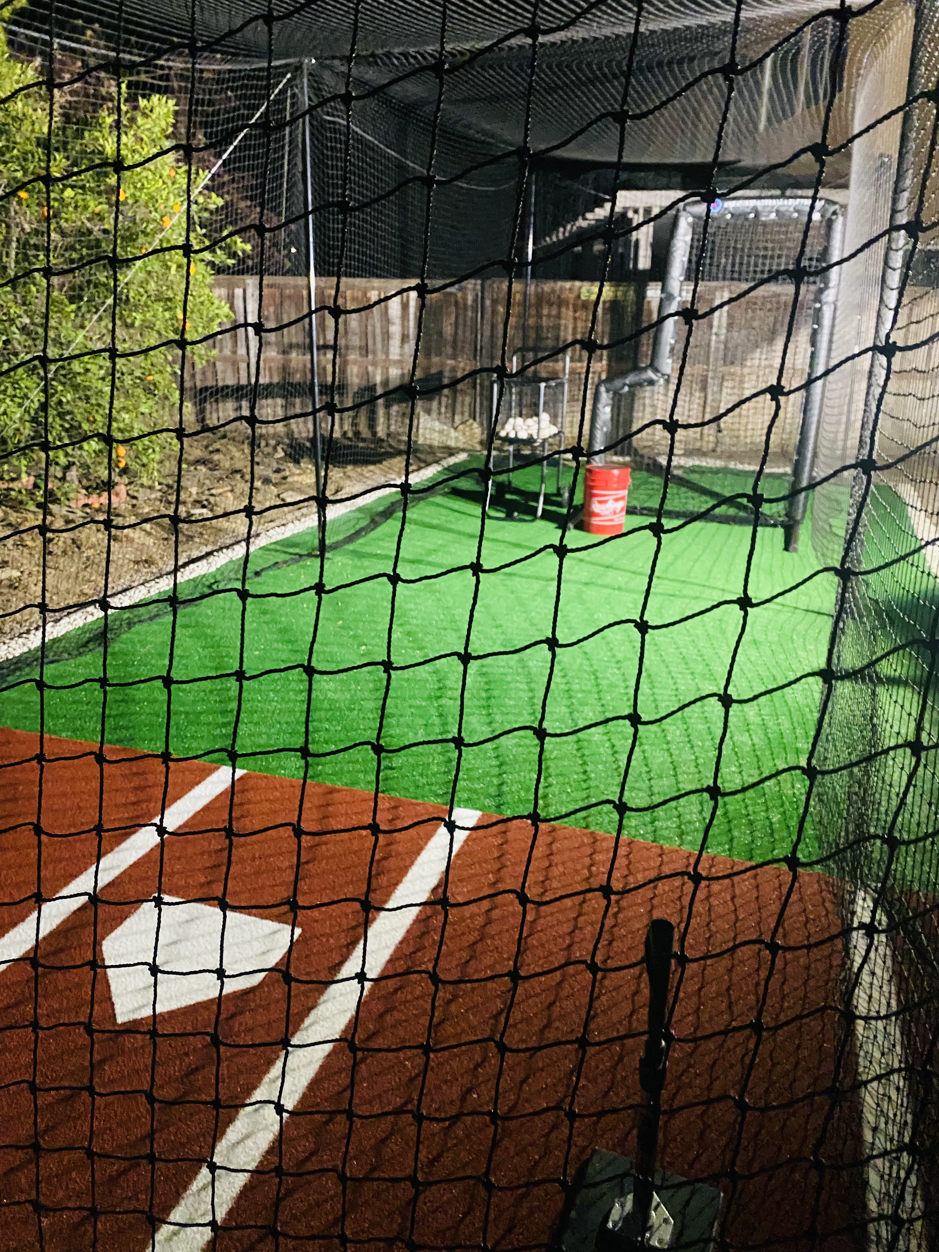 Outdoor Batting Cage in Hemet, CA — Lighted & Turf