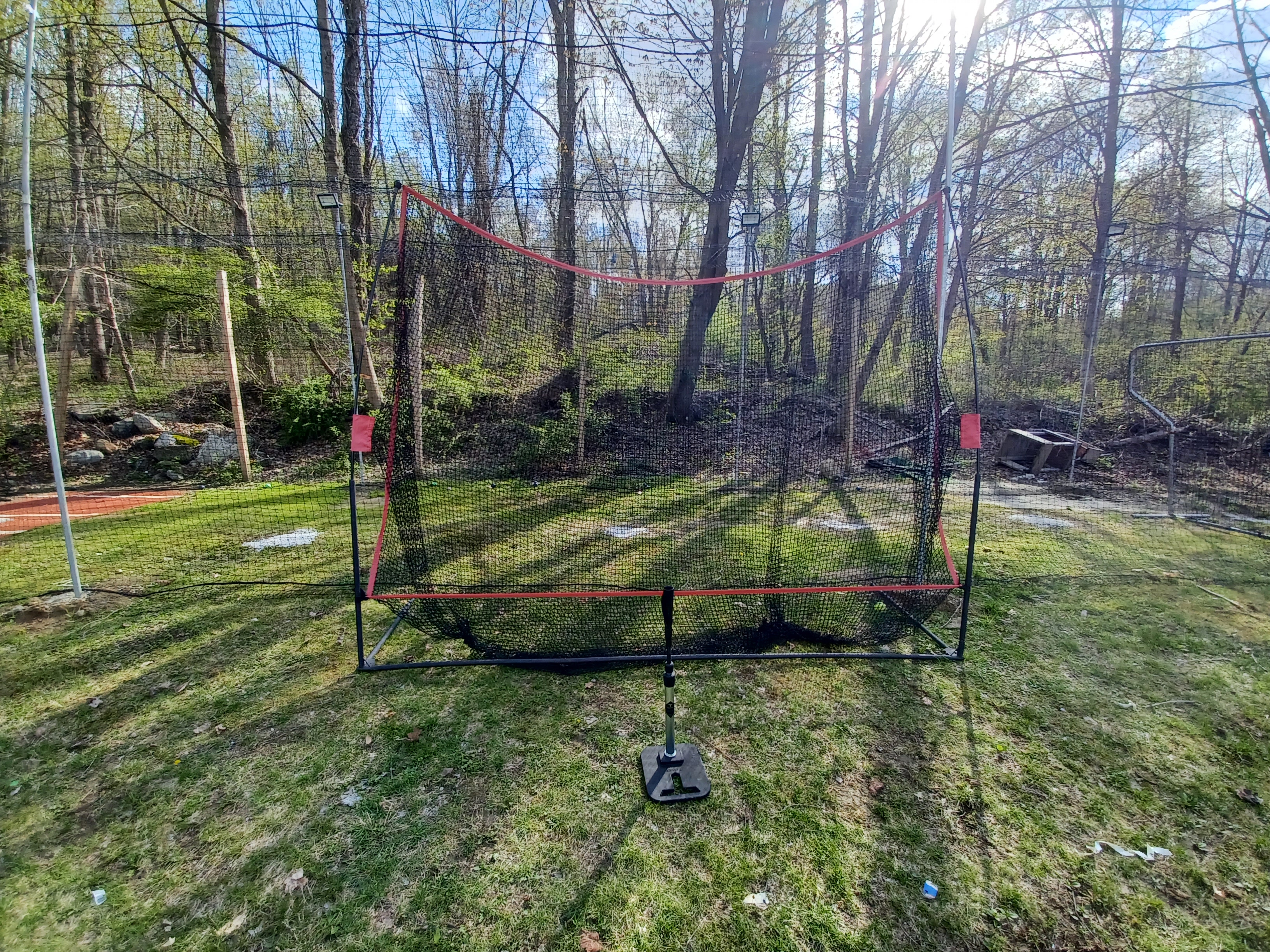 Outdoor Batting Cage in Holmes, NY — Pitching Machine & Lighted