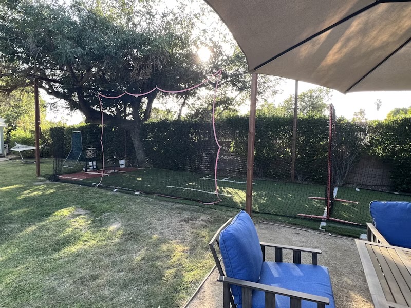 Outdoor Batting Cage in Pasadena, CA — Pitching Machine & Turf