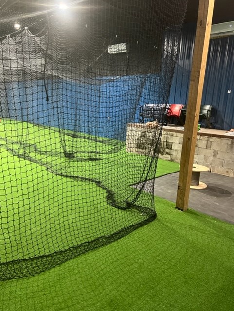 Blazed Barn Batting Cage in Nahunta, GA — Pitching Machine & Lighted