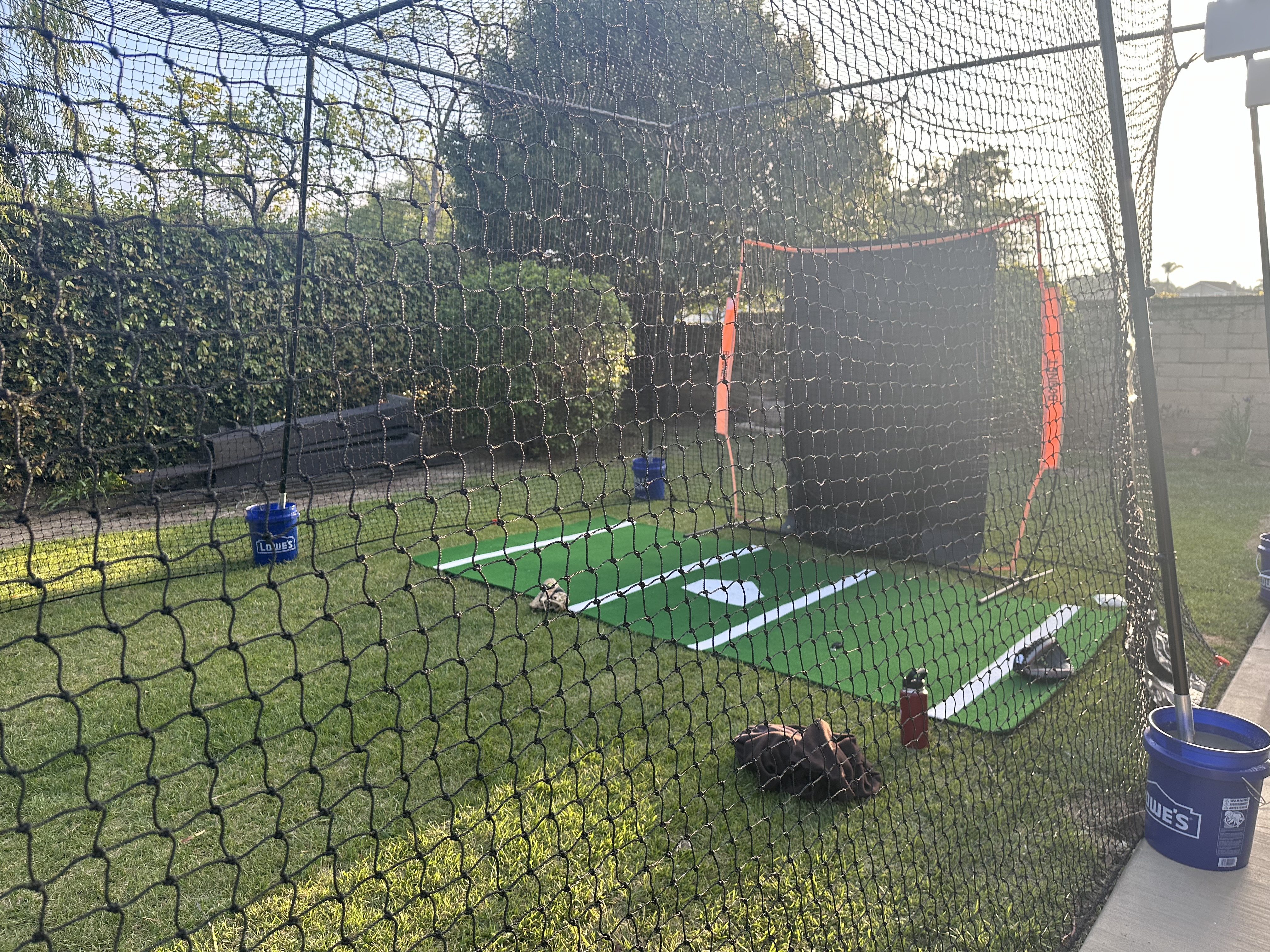 Backyard Batting Cage - Bata Pitching Machine in Camarillo, CA