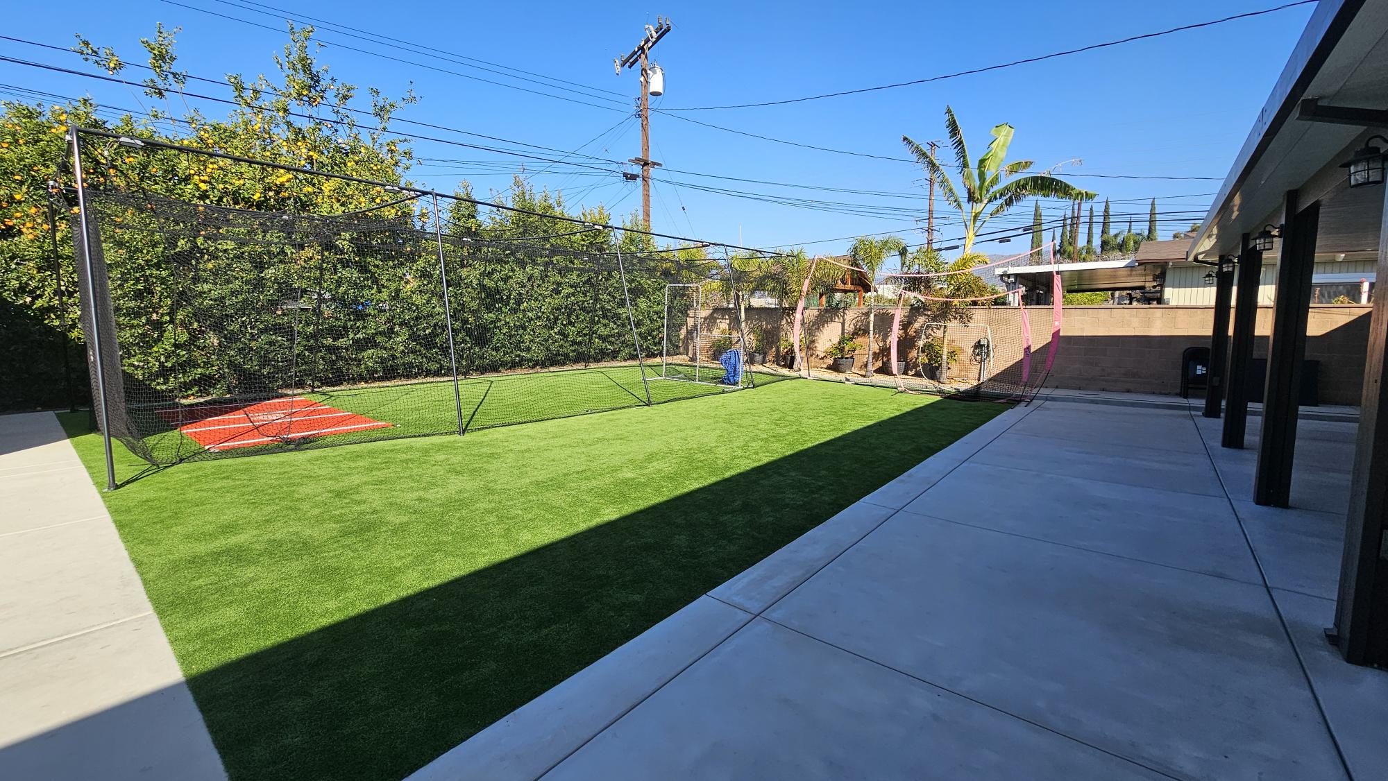 Nice batting cage setup. Get some quality swings in. in Montclair, CA
