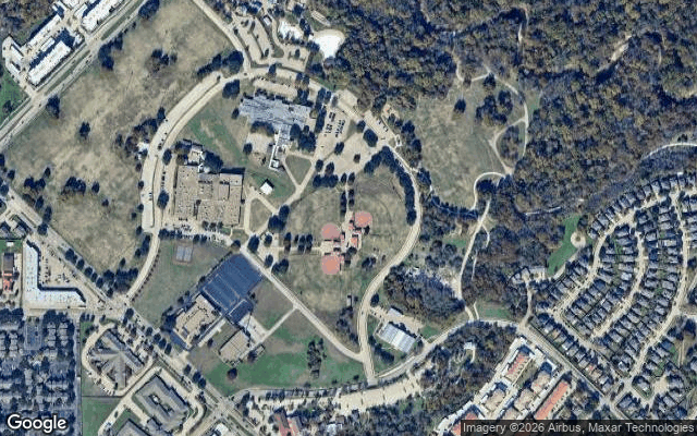 Satellite view of Winters Park Softball Complex