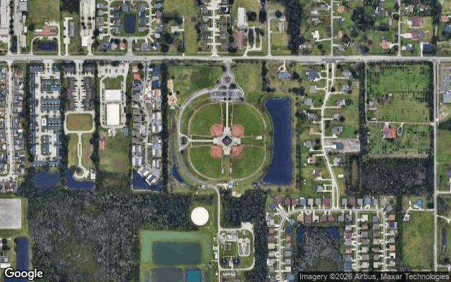 Satellite view of Fortune Road Athletic Complex