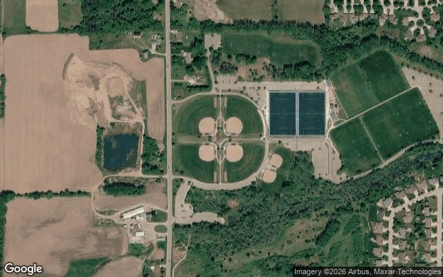 Satellite view of Nouryon Sports Complex