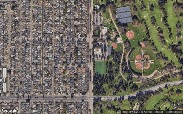 Satellite view of El Dorado Park West