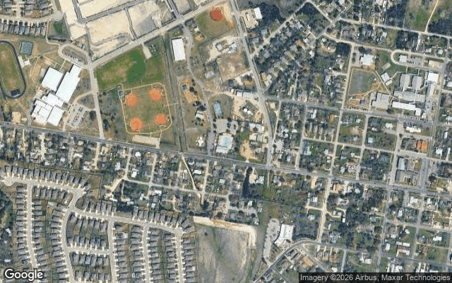 Satellite view of Gregg-Clarke Park