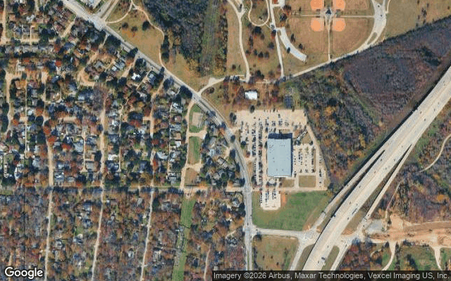 Satellite view of Mike Lewis Park