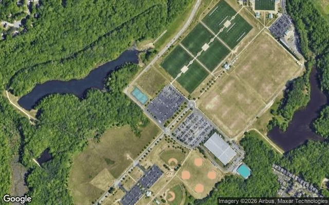 Satellite view of Warhill Sports Complex