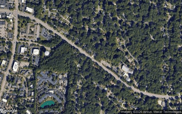 Satellite view of Thomas Brooks Softball/Baseball Complex