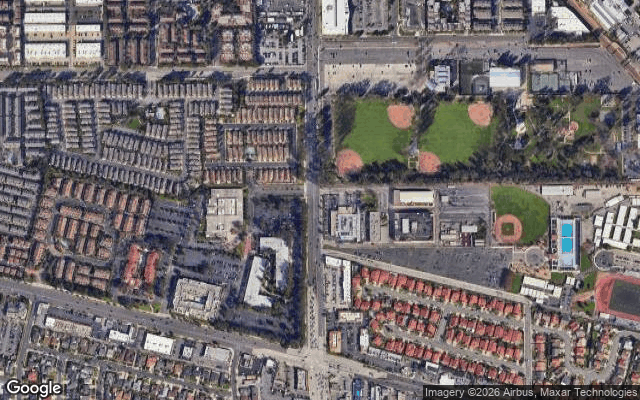 Satellite view of Charles H. Wilson Park
