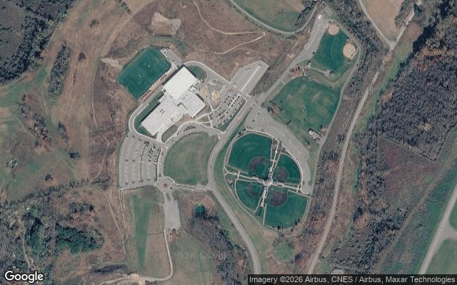 Satellite view of The Bridge Sports Complex