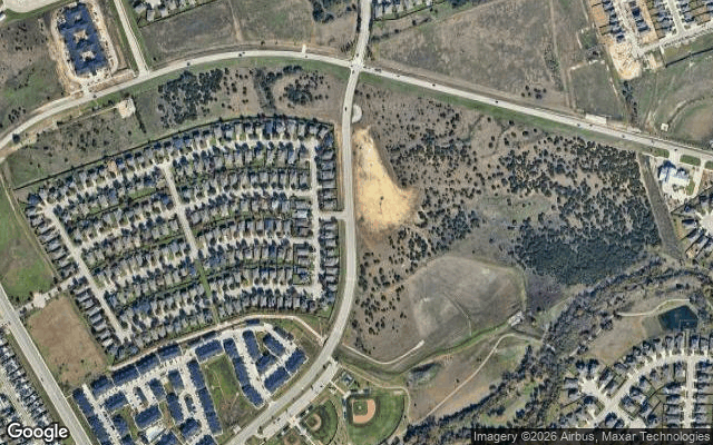 Satellite view of Benbrook Ranch Park