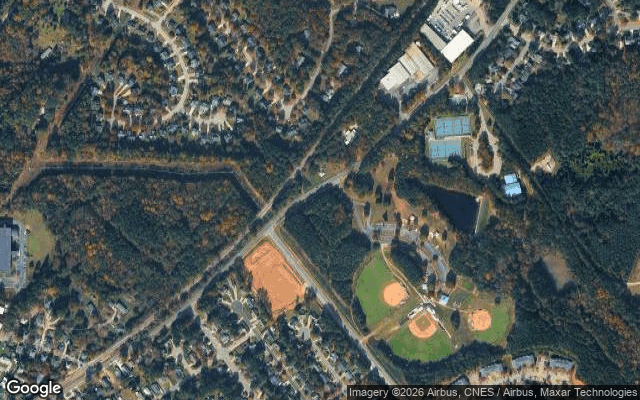 Satellite view of J.B. Flaherty Park
